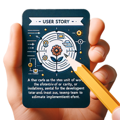 user story card add